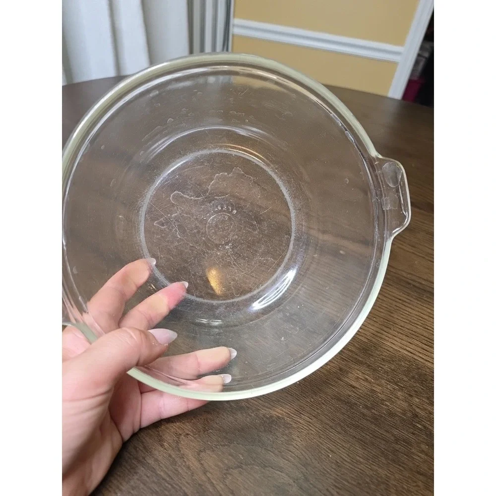 Vintage‎ Clear Glass Pyrex 023 Casserole with 623C Lid Made in USA No Lid